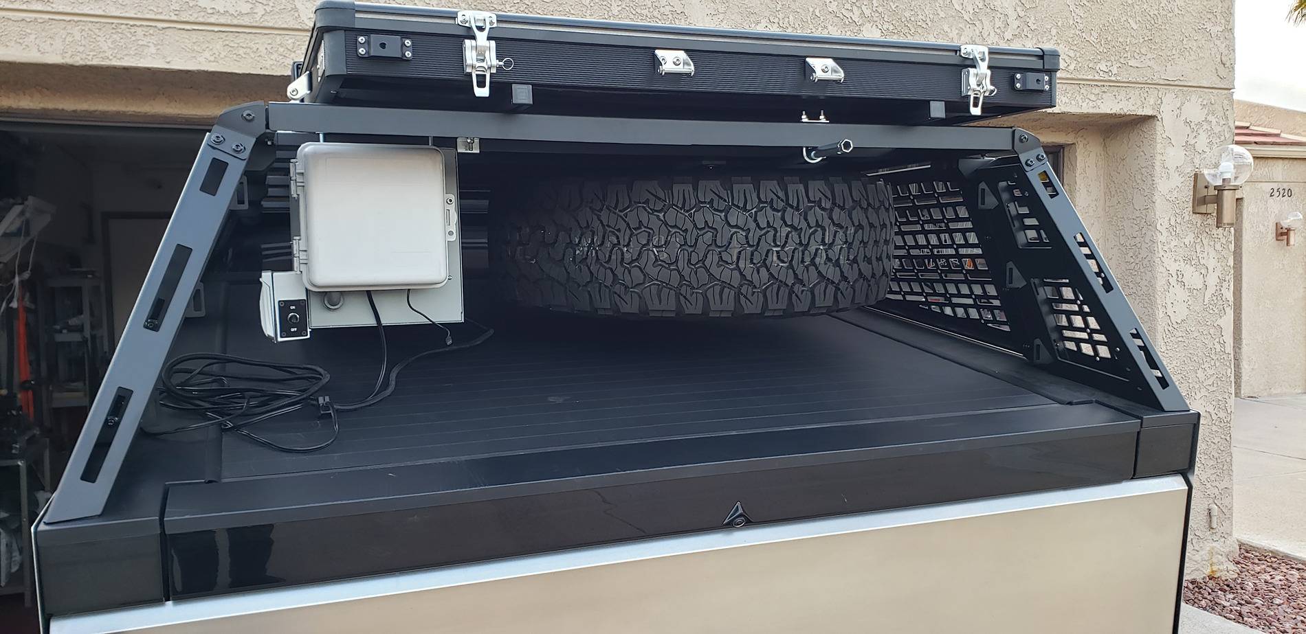 Secure Your Spare: Innovative Cybertruck Rack Solutions for Off-Road Adventures