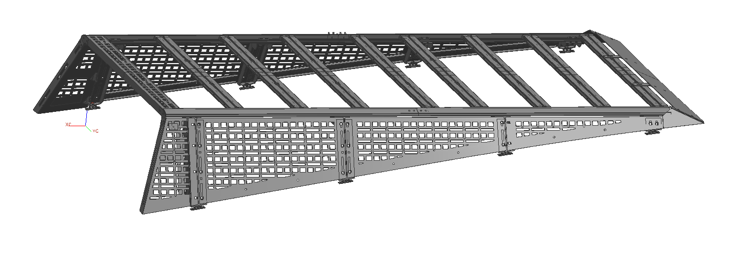 Cybertruck Bed Rack Kit - Urander