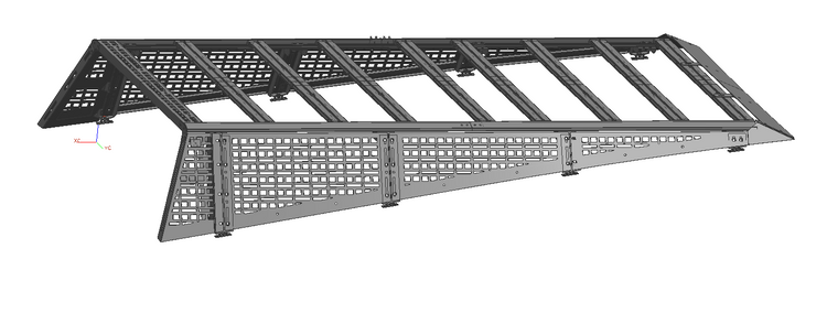 Cybertruck Bed Rack Kit - Urander