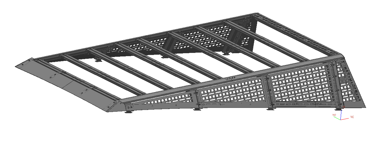 Cybertruck Bed Rack Kit - Urander