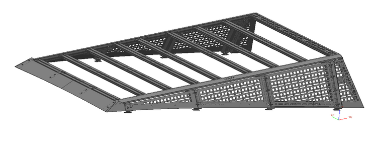 Cybertruck Bed Rack Kit - Urander