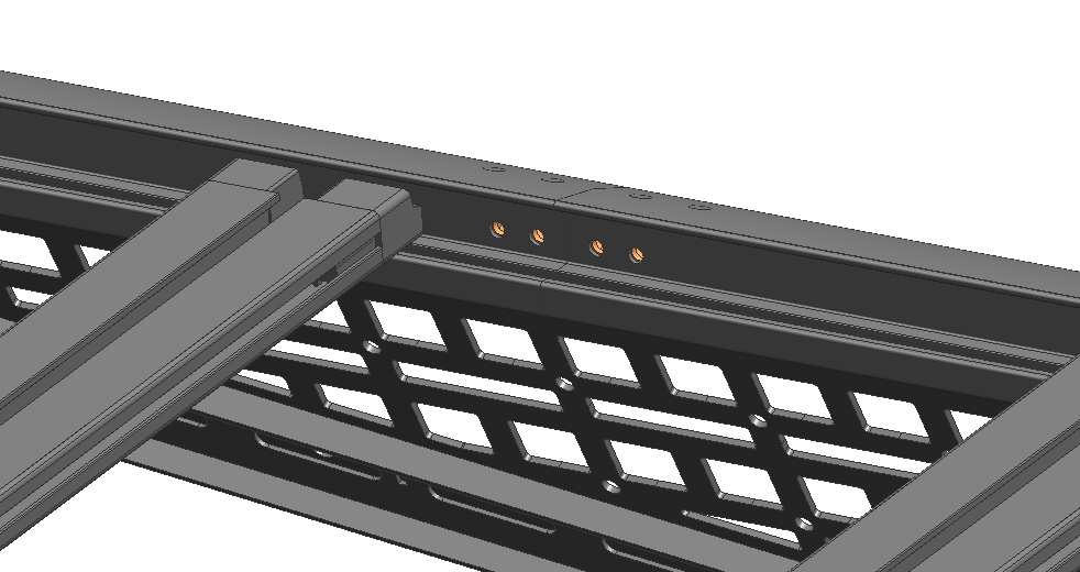 Cybertruck Bed Rack Kit - Urander