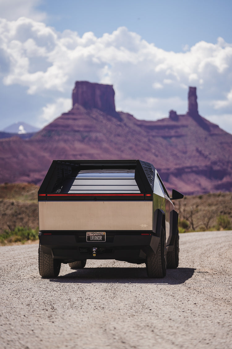 Cybertruck Bed Rack and Bed Cap