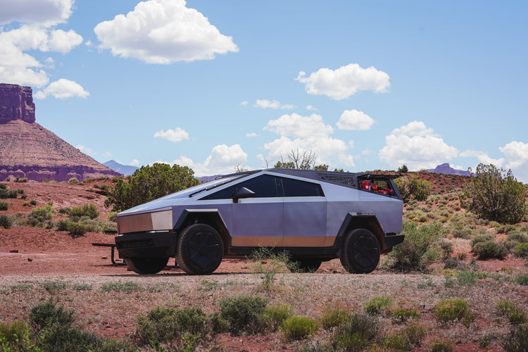Cybertruck Bed Rack and Bed Cap
