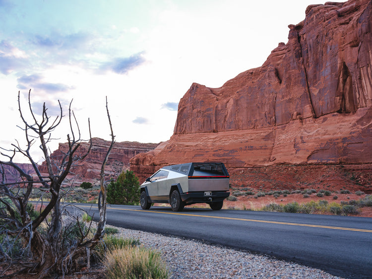 Cybertruck Bed Rack and Bed Cap