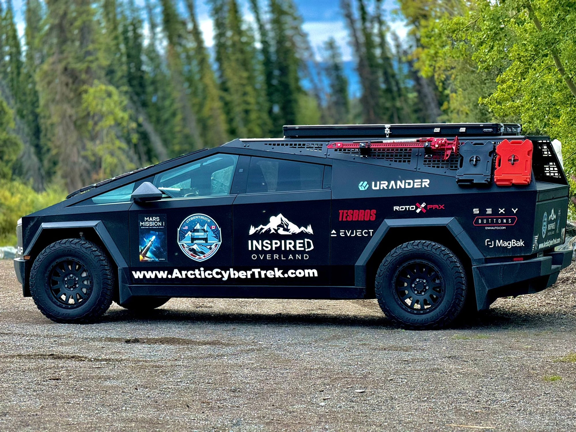 Cybertruck Bed Rack Kit - Urander