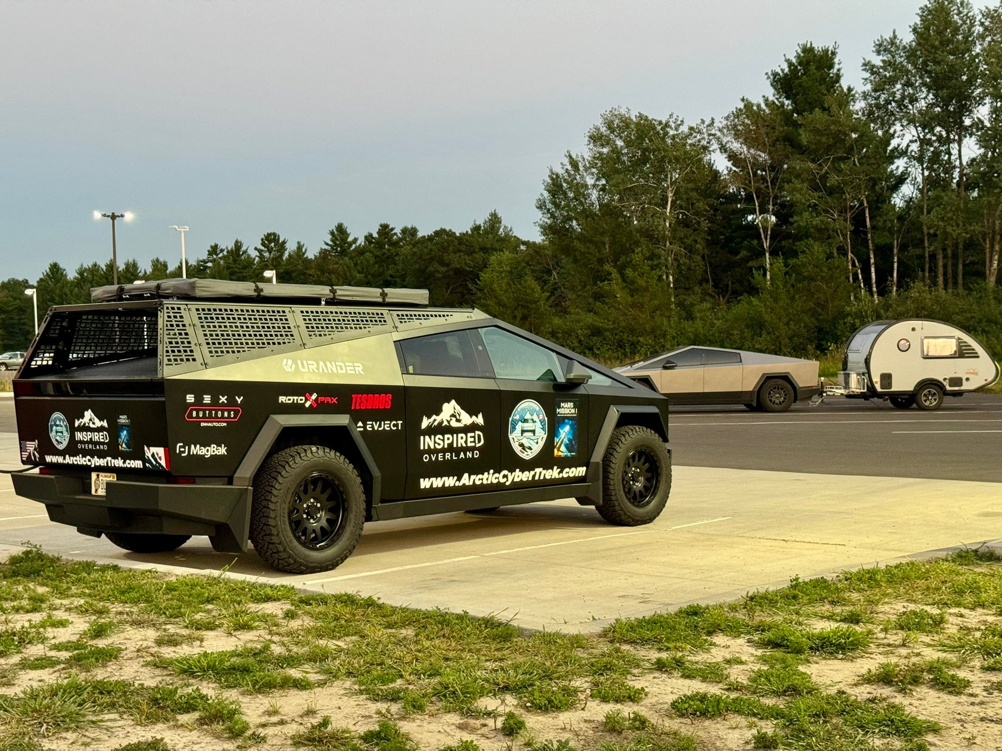 Cybertruck Bed Rack Kit - Urander