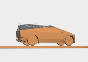 Cybertruck Bed Rack Kit - Urander