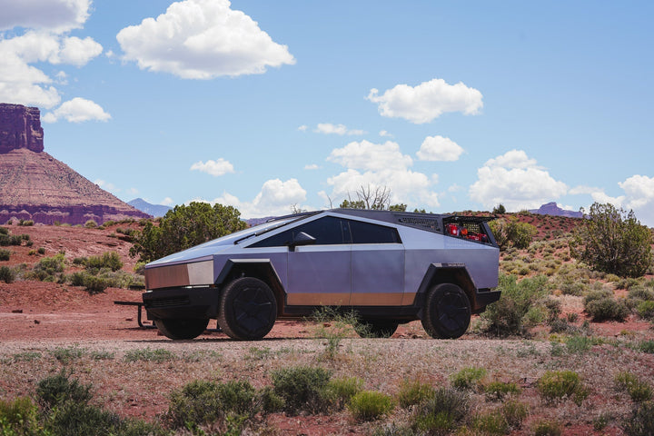 From the Bay to Moab: Field Testing Our Next-Gen Cybertruck Rack