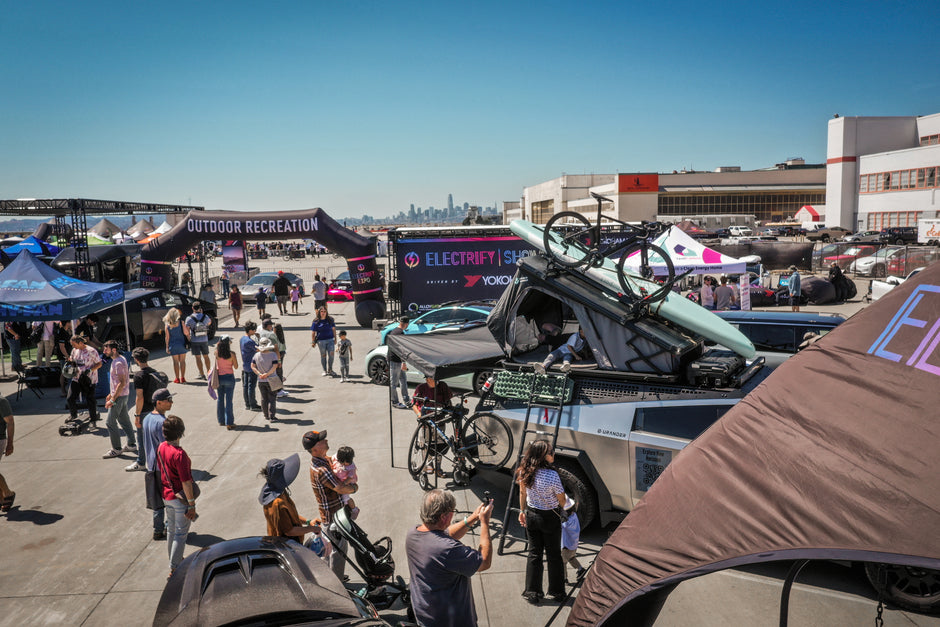 Excited to share Our Rack Kit and 270° Awning -- unveiled @ Electrify Expo SF!