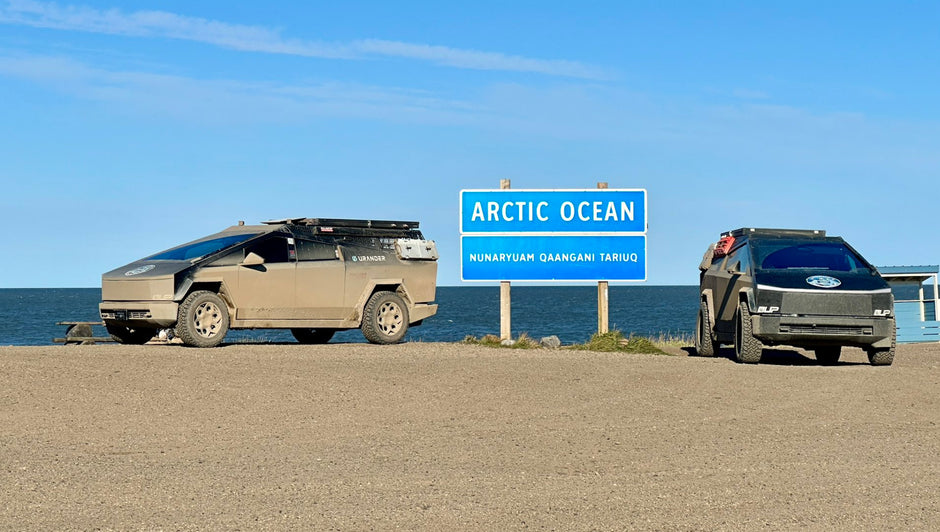 Two Cybertrucks Complete Journey to the Arctic Ocean!