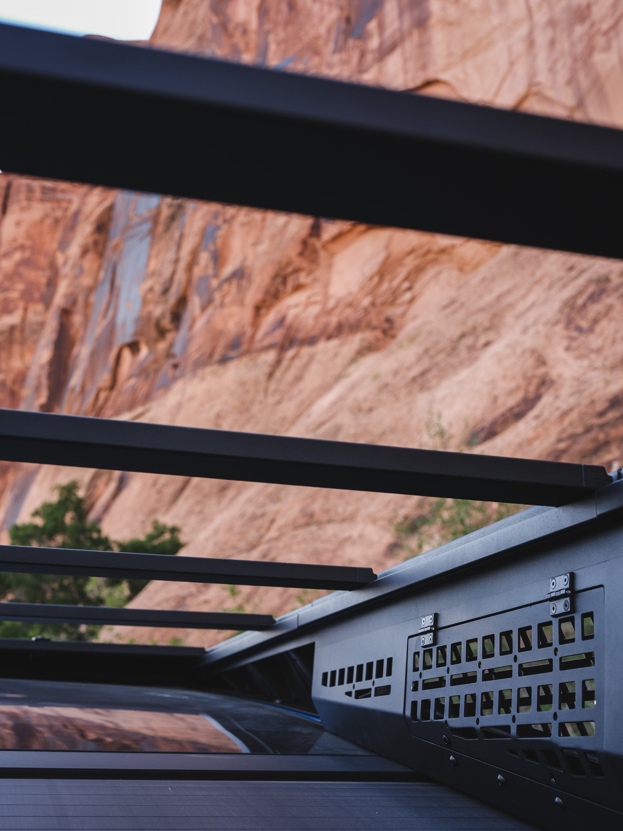 Cybertruck Bed Rack and Bed Cap
