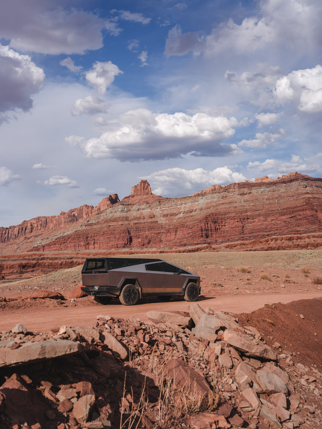 Cybertruck Bed Rack and Bed Cap