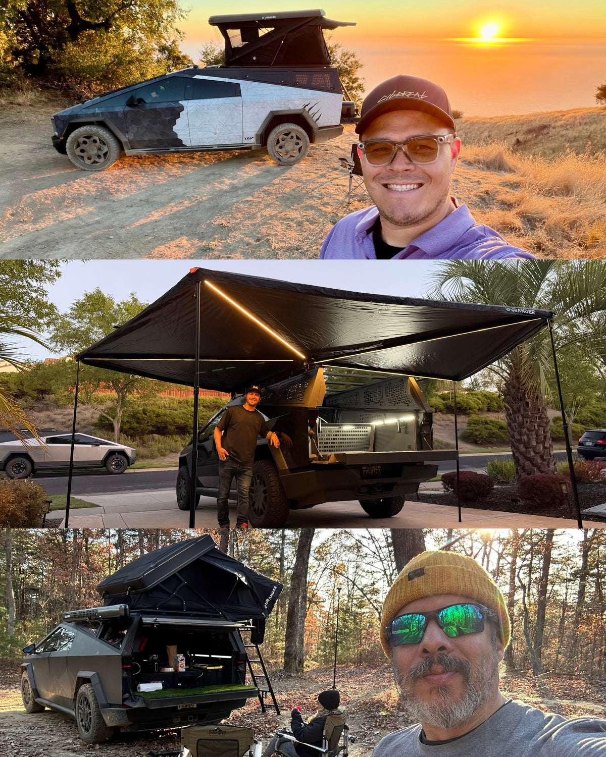 Cybertruck Bed Rack Kit - Urander