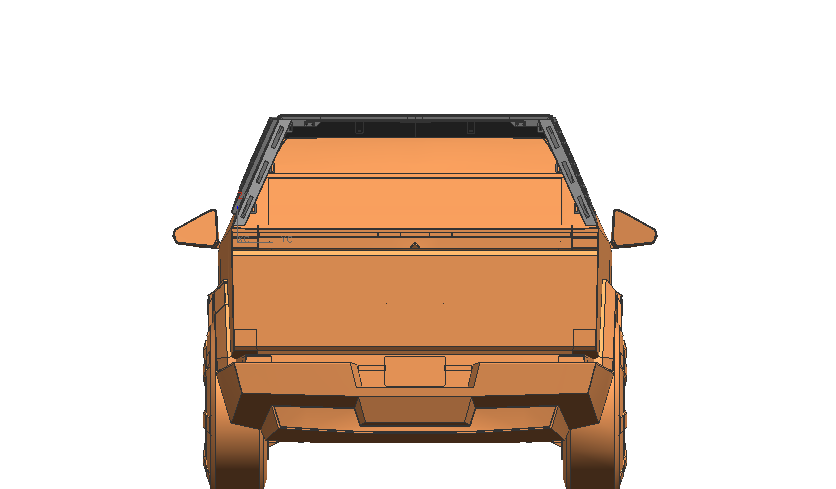 CyberTruck Bed Rack Kit - Uranus Wander